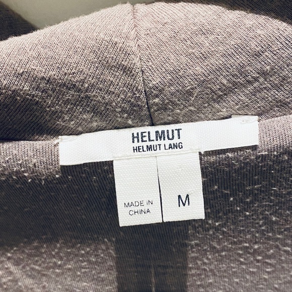 HELMUT LANG Brown Villous Asymmetrical Jacket - Picture 7 of 13